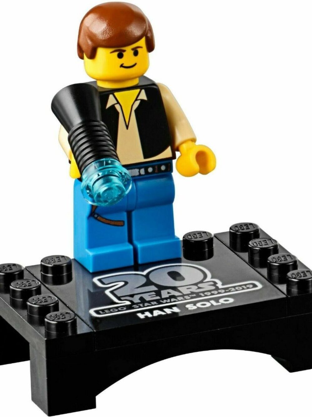 Han Solo 20th Anniversary MINIFIG LEGO Star Wars Figure Minifigure 75262